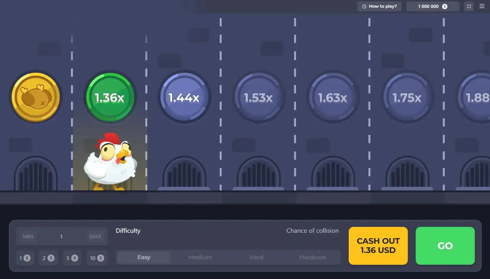 Chicken Road Ekran Görüntüsü 3 - gerçek oyun görünümü